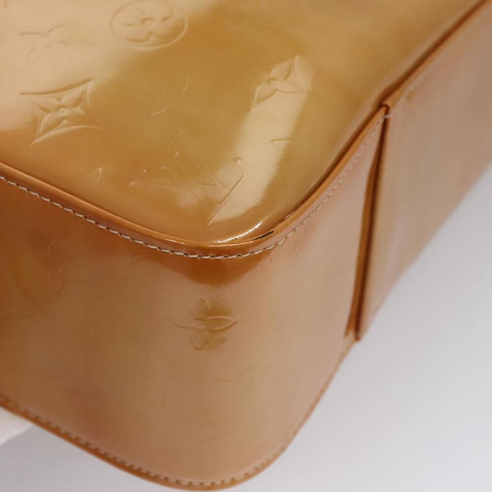 LOUIS VUITTON Monogram Vernis Columbus Tote Bag Beige M91023 - Picture 9 of 16